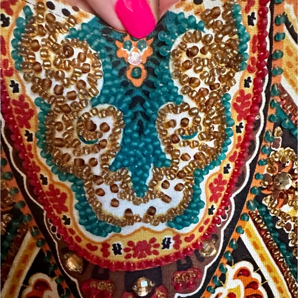 Beautiful Fall Dress only worn once! 👗 Like New Condition - Size Large - Picture 4 of 9